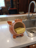 Pig Salt Cellar/Sponge Holder