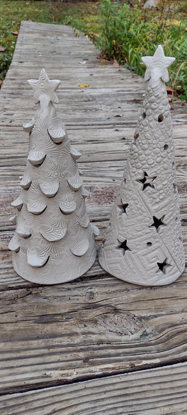 Slab Christmas Tree Pottery Workshop with Rachel Staggers