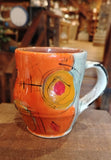 Abstract coffee mugs