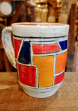 Abstract coffee mugs
